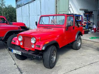 jeep cj 7 v6 4.2 oltimer h gutachten restauriert