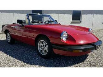 1986 alfa romeo spider 2.0 | car & classic