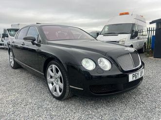 2006 bentley continental 6.0 w12 twin turbo 4dr auto 4wd saloon petrol automatic