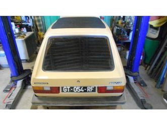 1981 volkswagen golf découvrable ldiesel a vendre