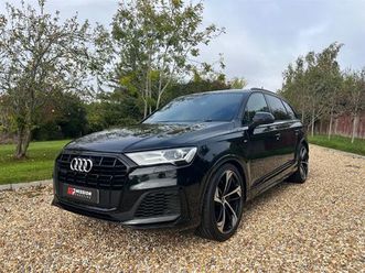 audi q7 (2) tfsi quattro s line black edition 2022