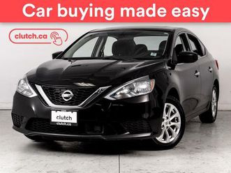 used 2018 nissan sentra 1.8 s w/sunroof, heated seats, rear view camera