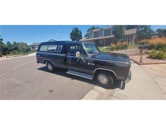 1984 dodge ram for sale