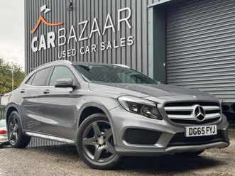 2015 mercedes-benz gla 2.1 gla200d amg line euro 6 (start/stop) 5dr estate diesel manual