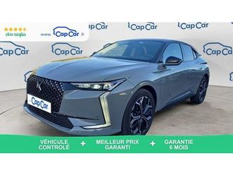 ds ds 4 ds4 crossback 1.6 puretech 225 hybride eat8 la premiere