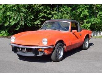 ② triumph spitfire 1500 '79 — oldtimers & ancêtres — 2ememain