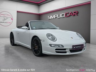 porsche 911 carrera 4 cabriolet 997 s 3.8i 355 ch pas de malus révisée garantie 12 mois