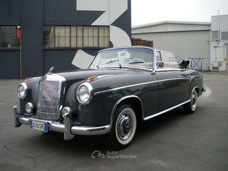 mercedes-benz 220 s w 180 ii ponton cabriolet 1957