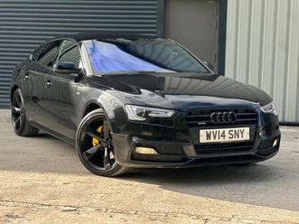 2.0 tfsi black edition sportback s tronic quattro euro 6 (start/stop) 5dr