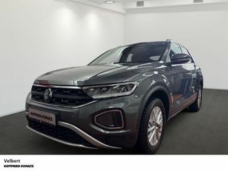 volkswagen t-roc vw life 1.0 tsi - apple carplay & android