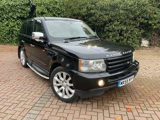 2005 land rover range rover sport 4.2 v8 supercharged 5dr auto lpg low tax band estate petrol au...