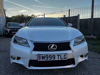 lexus gs 250, saloon, 2012, white 2.5, 110k