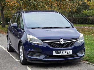 2017 vauxhall zafira 1.4t design 5dr auto mpv petrol automatic