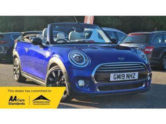 mini convertible 1.5 cooper exclusive ii 2dr auto petrol