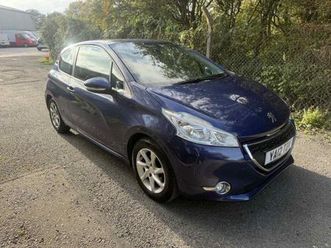 2012 peugeot 208 1.4 vti active 3dr hatchback petrol manual