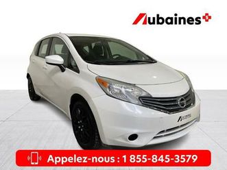 2016 nissan versa note sv manuel a/c caméra bluetooth