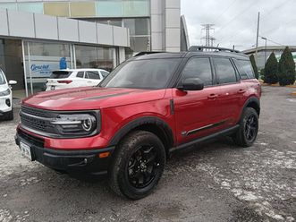 ford bronco sport 2.0t ecoboost first edition