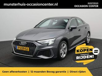 audi a3 limousine - 30 tfsi s edition - occasion lease vanaf €674 p/m - rijklaarprijs - automaat - 2x s-line