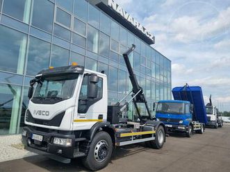 iveco eurocargo 180e28 kontejner 10t bílá