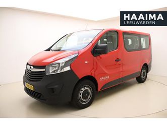opel vivaro combi 1.6 cdti l1h1 biturbo ecoflex 9 persoons | navigatie | airco | bluetooth | cruise control | weinig kilometers | armsteunen | parkeersensoren