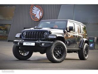 jeep wrangler 2.0i t 4xe - 380 - bva 4x4 2025 unlimited sahara brute