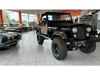 jeep cj 7 304 ci v8 quadratrac noire 1976