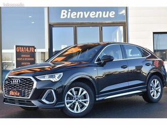 audi q3 sportback 40 tfsi 190 ch s tronic 7 quattro s line