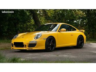 porsche 911 coupe (997) carrera pdk techart / jaune racing / pack chrono / echappement dansk
