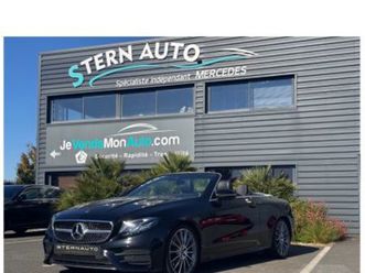 mercedes classe e cabriolet 220 d 194ch sportline 9g-tronic euro6d-t