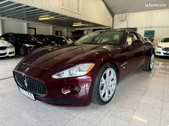 maserati granturismo 4.2 v8 405 ch – boîte automatique – gps – intérieur cuir