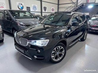 bmw x3 2.0d 190 cv 138000km x-drive x-line 2°-main cuir touit-panoramique camera garantie