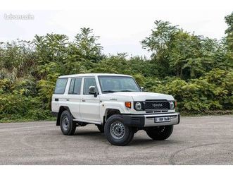 toyota land cruiser 4.0l v6 essence grj 76 2024 boîte automatique, 4x4 version tropicalisée homologué n1 4 places sans malus