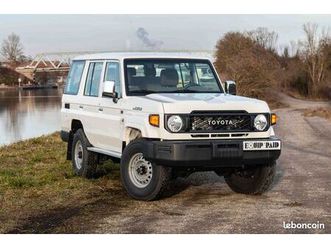 toyota land cruiser grj 76 4 places 4.0l v6 essence 2025 boîte automatique, 4x4 version tropicalisée homologué n1 sans malus