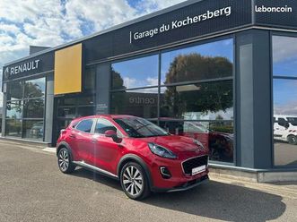 ford puma 1.0 ecoboost mhev 125 ch titanium x