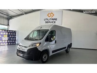 nouveau citroen jumper 35 l2h2 2.2 180 cv bvm6 blanc neuf / tva recuperable