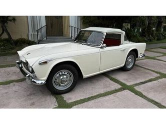 recently restored 1966 triumph tr4a convertible