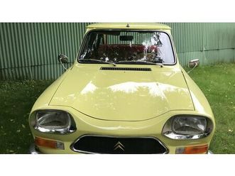 1973 citroen ami jaune manuel, 4 vitesses conduite à gauc...