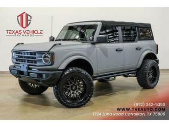 used 2021 ford bronco 4x4 lifted,led's,method wheels,toyo 35's, leather