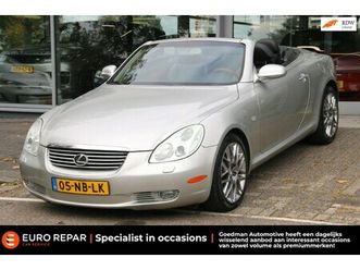 lexus sc - 430 nl-auto nap dealer ond. youngtimer
