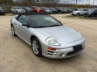 2004 mitsubishi eclipse gt spyder convertible!! bc vehicle!!