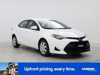 used 2018 toyota corolla le