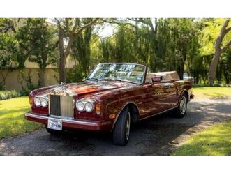 1985 rolls-royce corniche