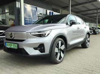 volvo ec40 single motor extended range ultra tesztautó kedvezményes áron magánszemélyek részére is! ajándék téli gumival !