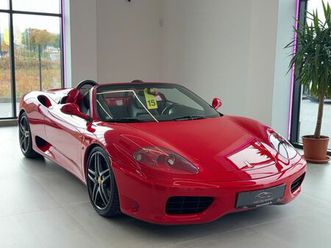 ferrari 360 spider schalter erstlack sammlerauto