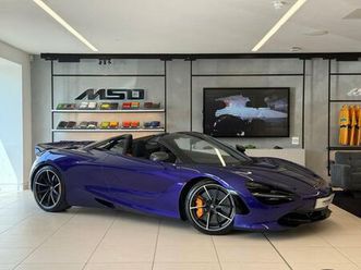 2022 mclaren 720s 4.0t v8 spider 2dr petrol ssg euro 6 (start/stop) (720 ps) convertible petrol automatic