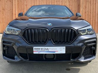 bmw x6 - 40 da xdrive 340 cv m sport - noir métallisé