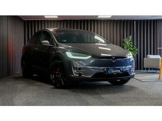 2019 tesla model x 60 d suv firehjulstræk aut 5d 115.500 km kr 409.900