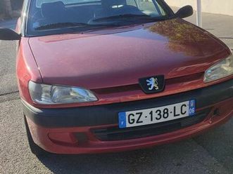 peugeot 306 cabriolet rouge lucifer capote bordeaux
