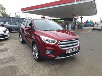 2018 ford kuga 2.0tdci titanium x (180ps) (awd) powershift
