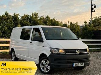 volkswagen transporter t30 tdi p/v lwb crewcab startline bmt